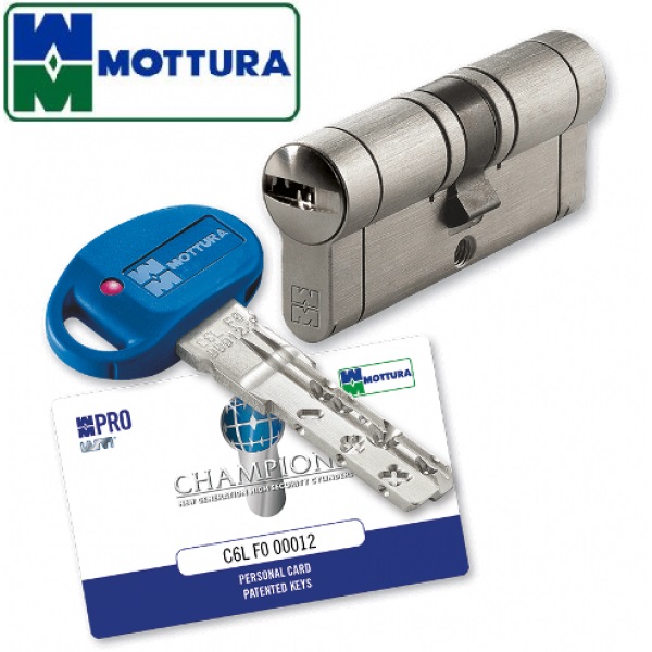 

Цилиндр Mottura Champions PRO 97мм. (46х51) ключ-ключ