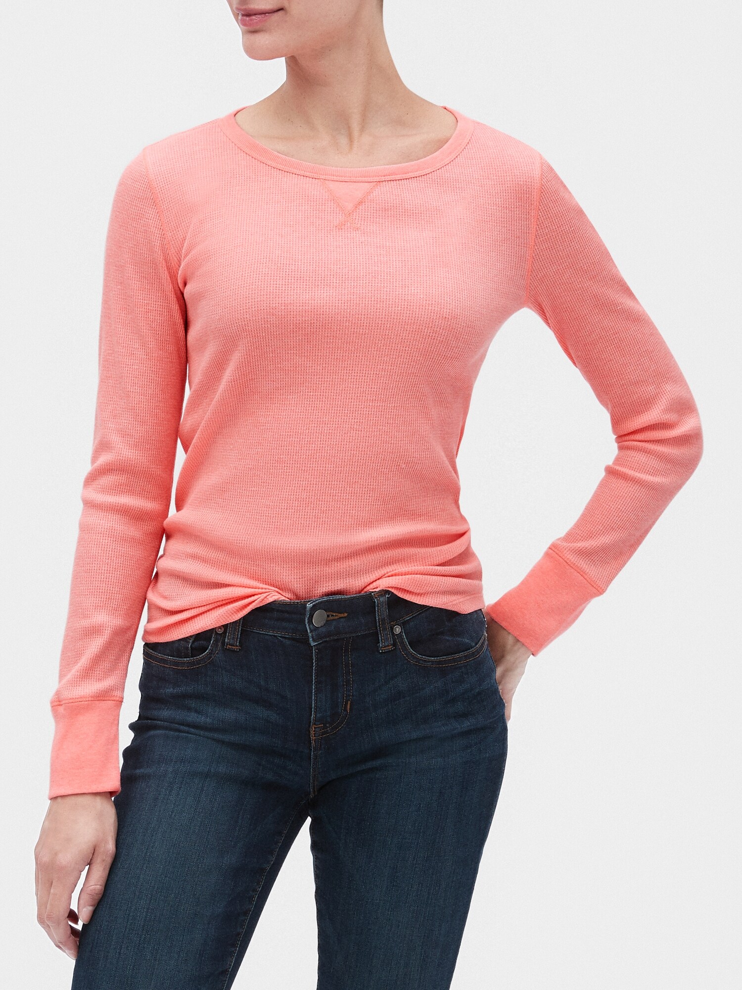 

Лонгслив GAP GA0589W M Ярко-коралловый