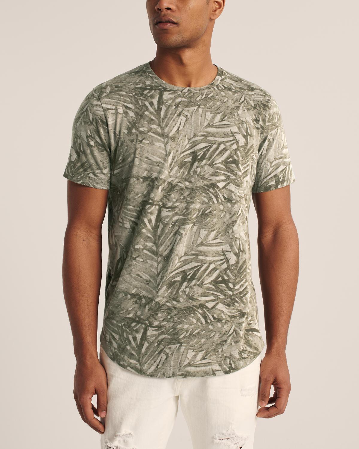 

Футболка Abercrombie & Fitch AF7345M M Оливковый