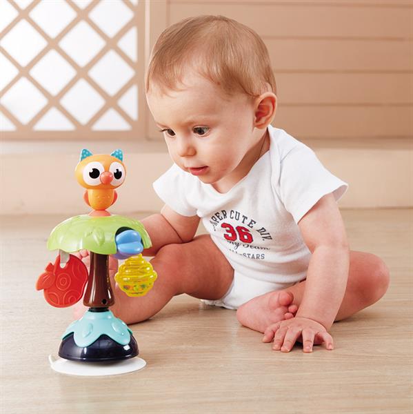 

Погремушка на присоске Hola Toys Совенок (3150B)