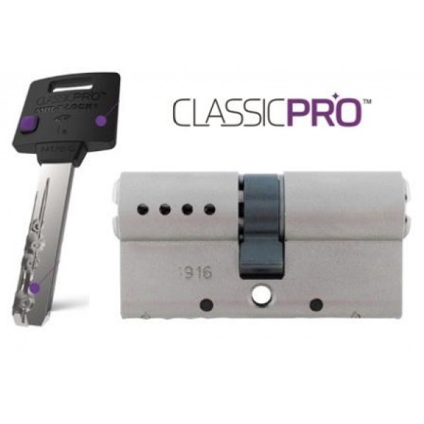 

Цилиндр Mul-T-Lock ClassicPro 100 мм.(45х55) матовый хром