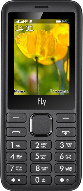

Мобильный телефон Fly FF249 2 SIM 3700 мА*ч Black-Blue