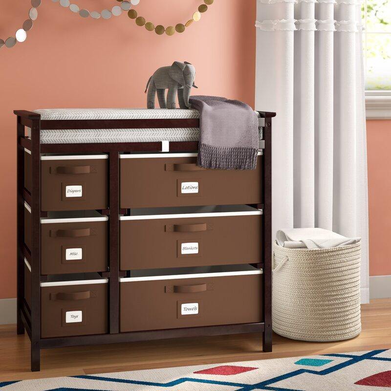 

Пеленальный столик Heid 6 корзины - Little Room Baby House (WFR-153520)