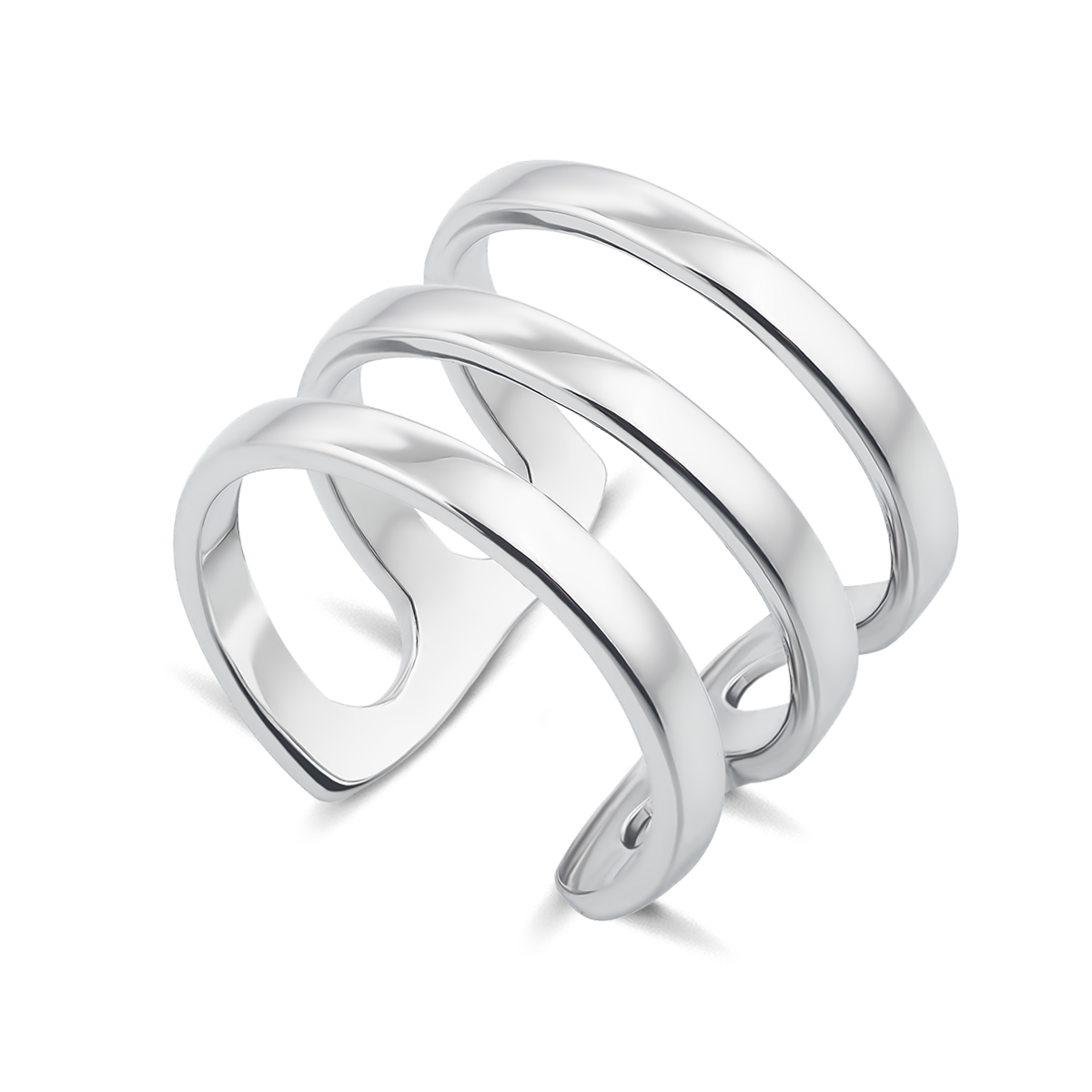 Фаланговые кольца из серебра