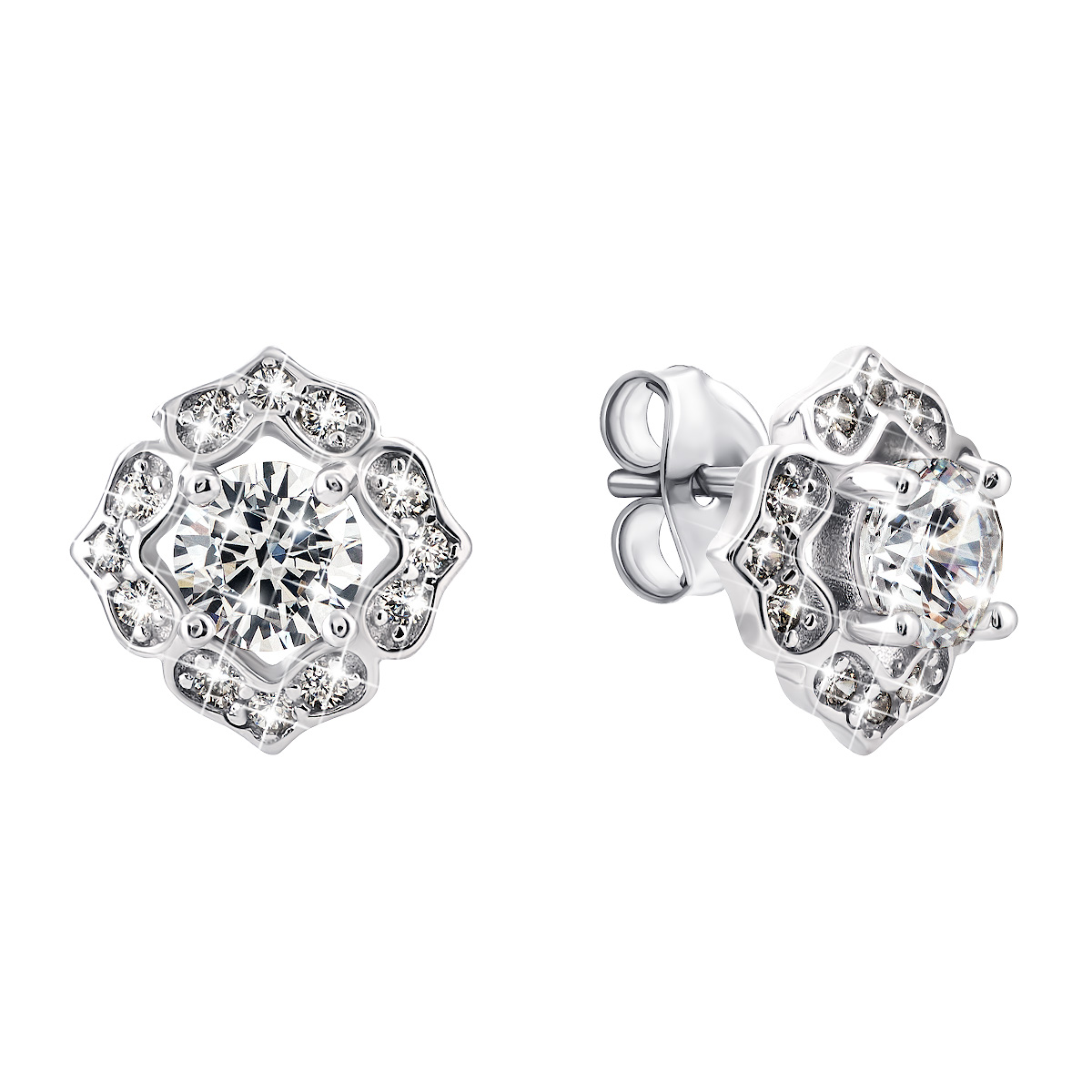 

Серебряные пуссеты с фианитами 1EA80138