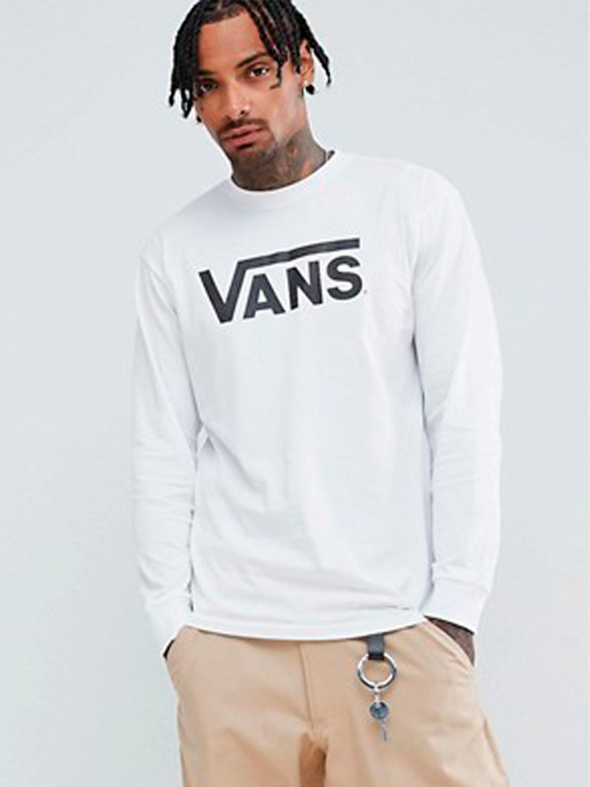 

Лонгслив Vans VN000K6HYB2 XL Белый