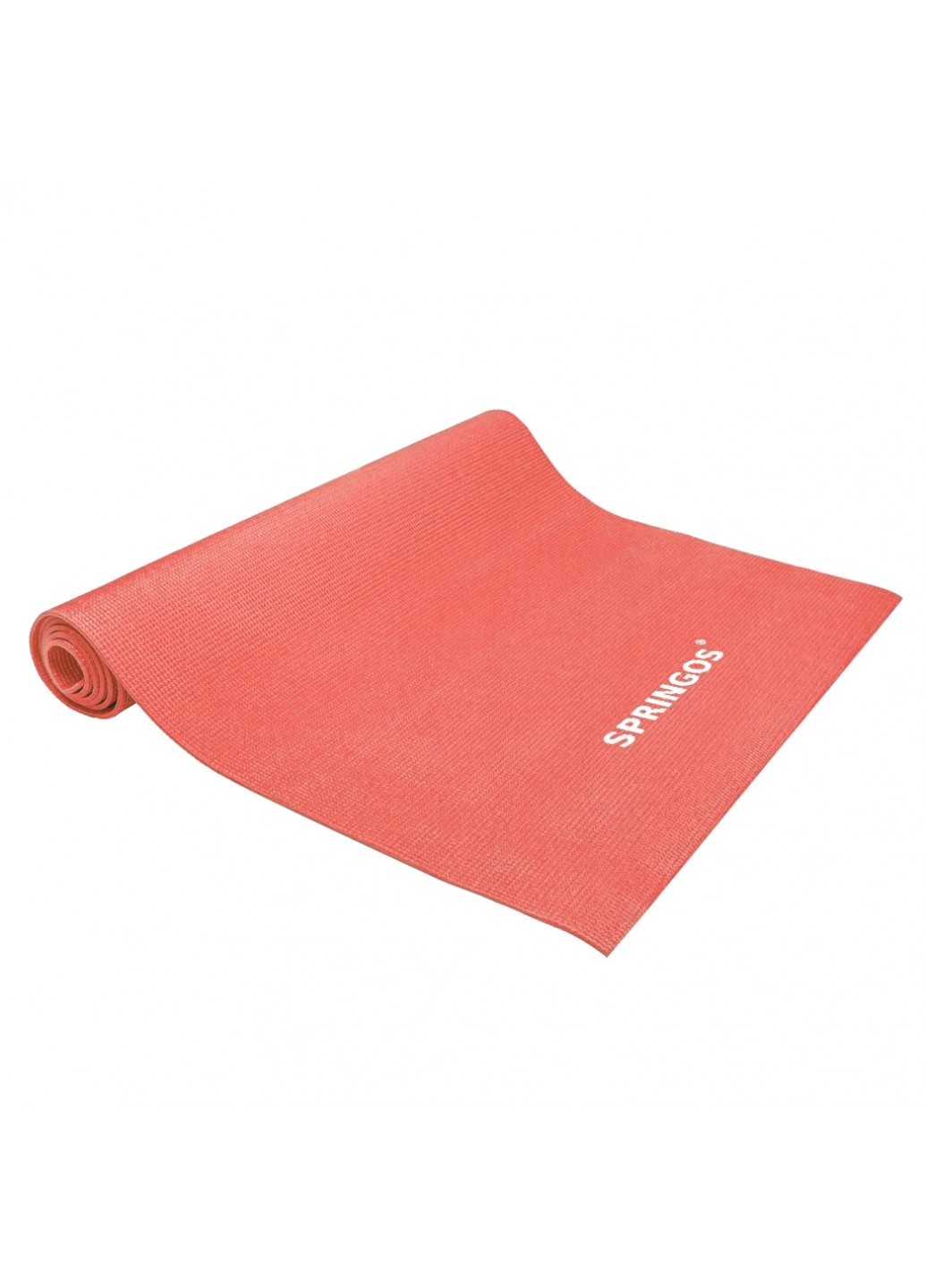 

Коврик (мат) для йоги и фитнеса Springos PVC 4 мм YG0036 Red