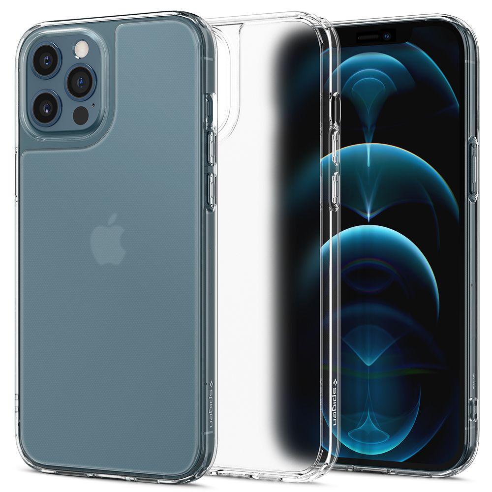 

Чехол Spigen Quartz Hybrid для iPhone 12 Pro Max Matte Clear