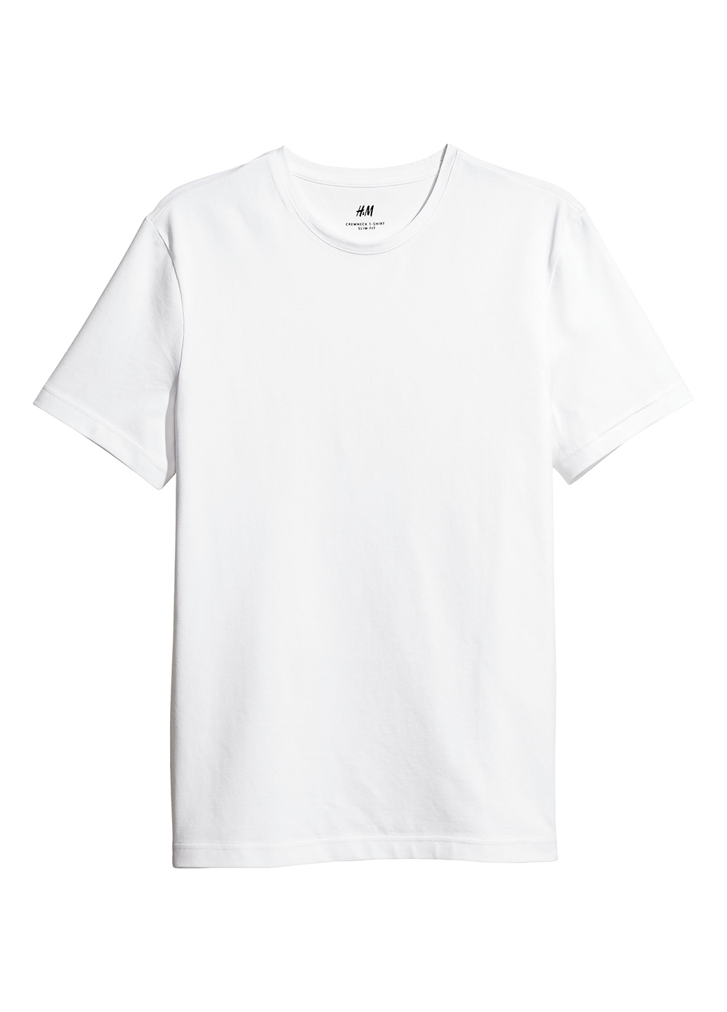

Футболка H&M L Белый 0578630_бел.