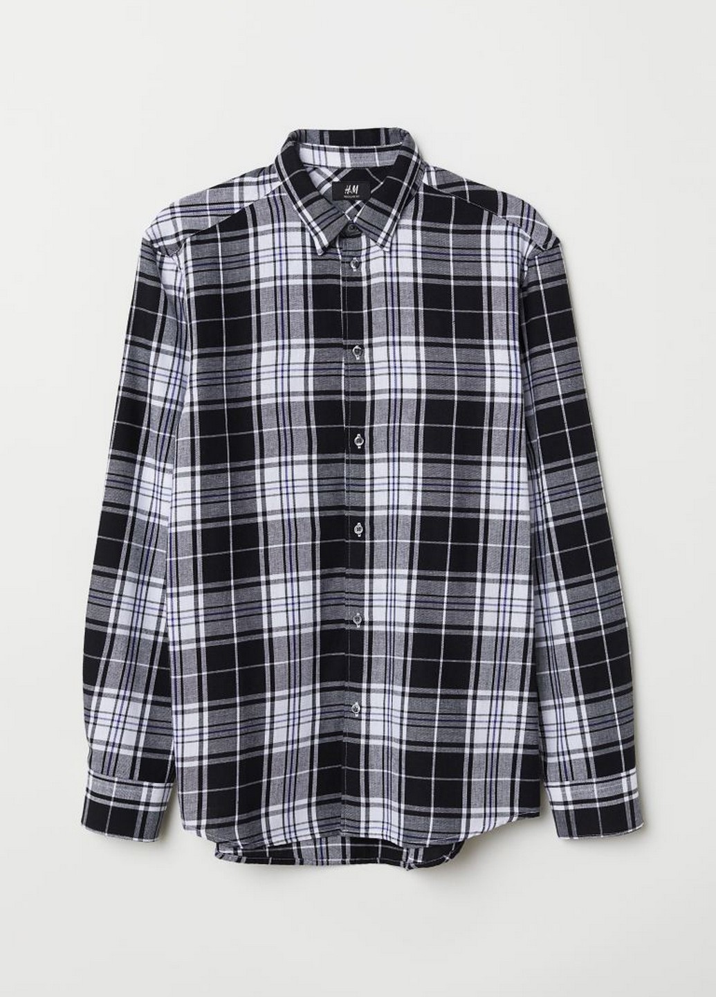 

Рубашка H&M  Серый 0635414_01, Рубашка H&M S Серый 0635414_01