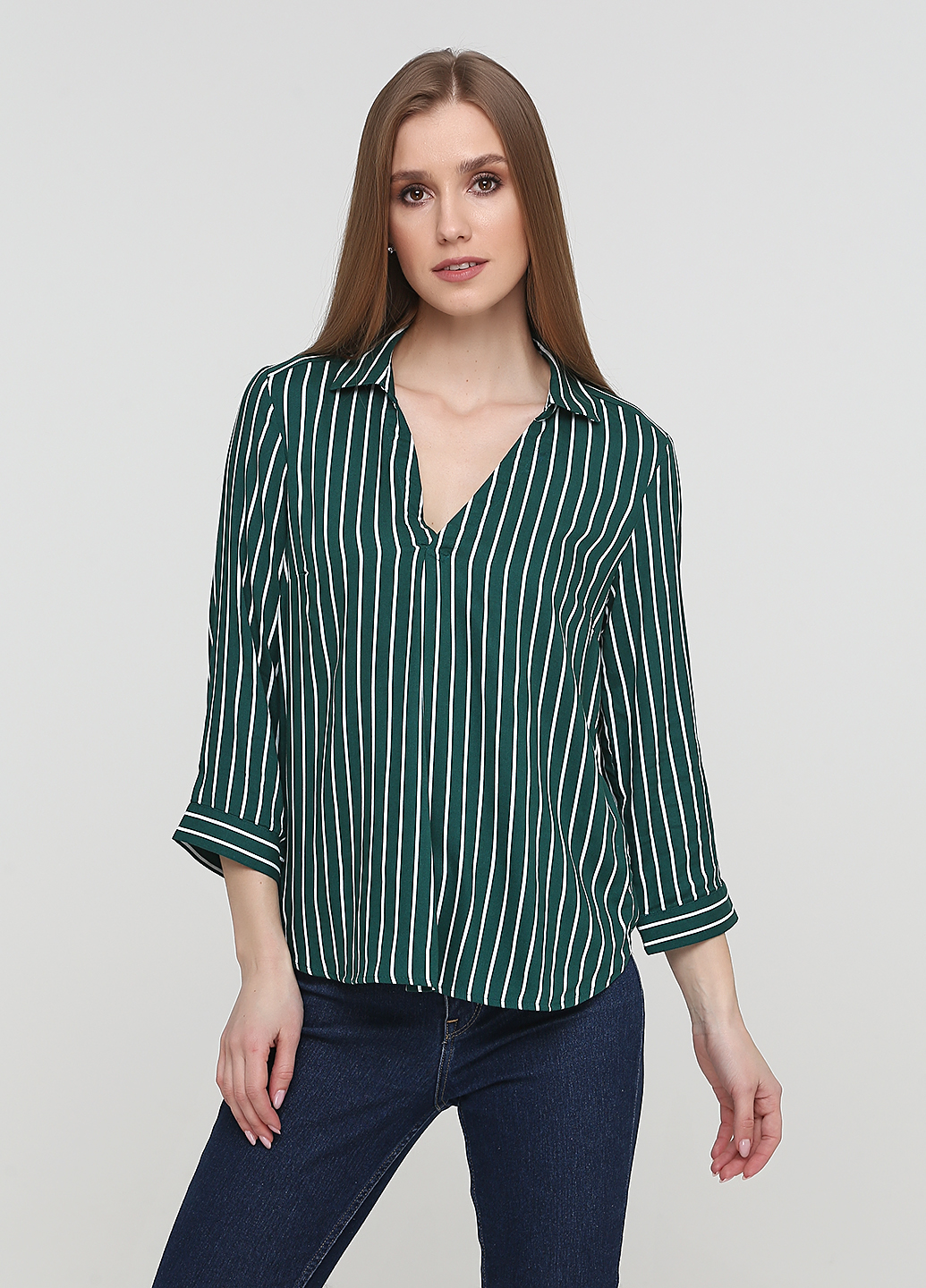 

Блуза H&M 32 Зеленый 0751002_бел.пол