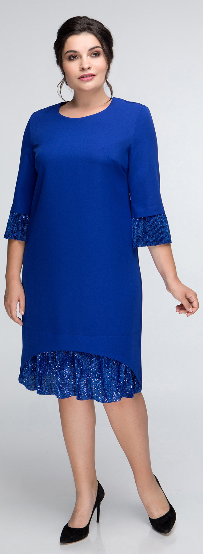 

Платье All Posa Мила 1378-1 52 Электрик