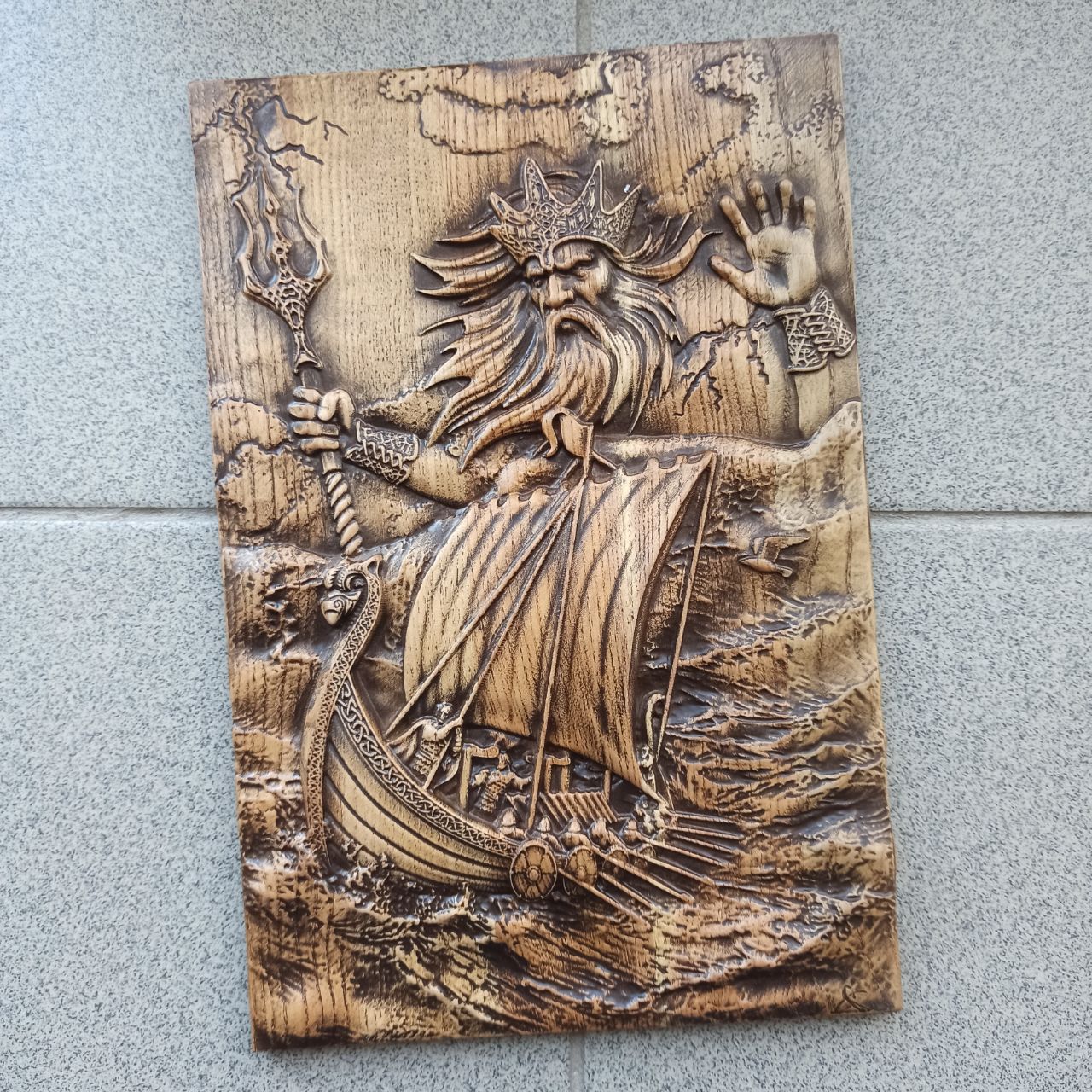 

Панно "Ньёрд", Atributlux, 60*40,2 см резное из дерева