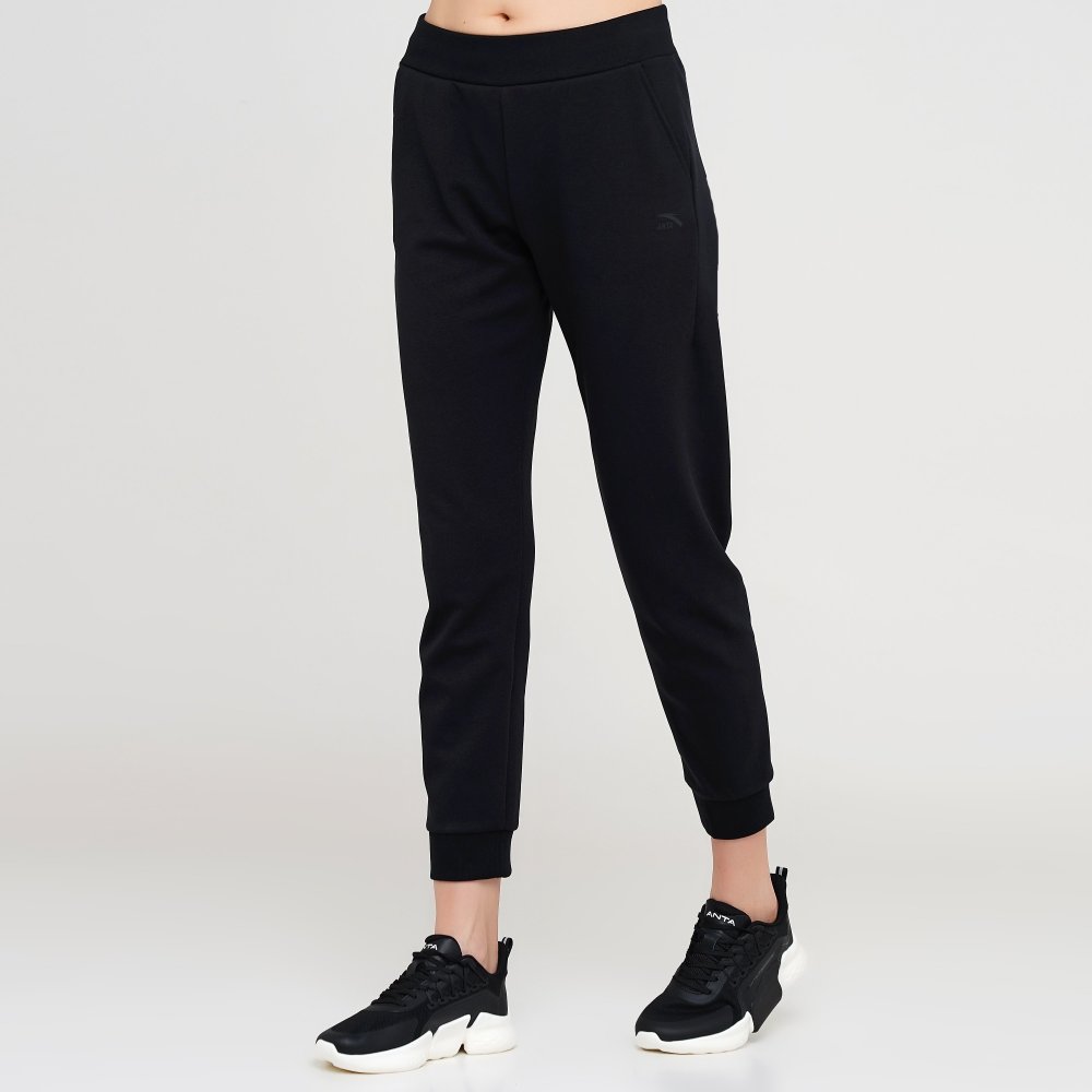 

Женские спортивные штаны Anta Knit Track Pants Черный 40 (ant862118313-1)
