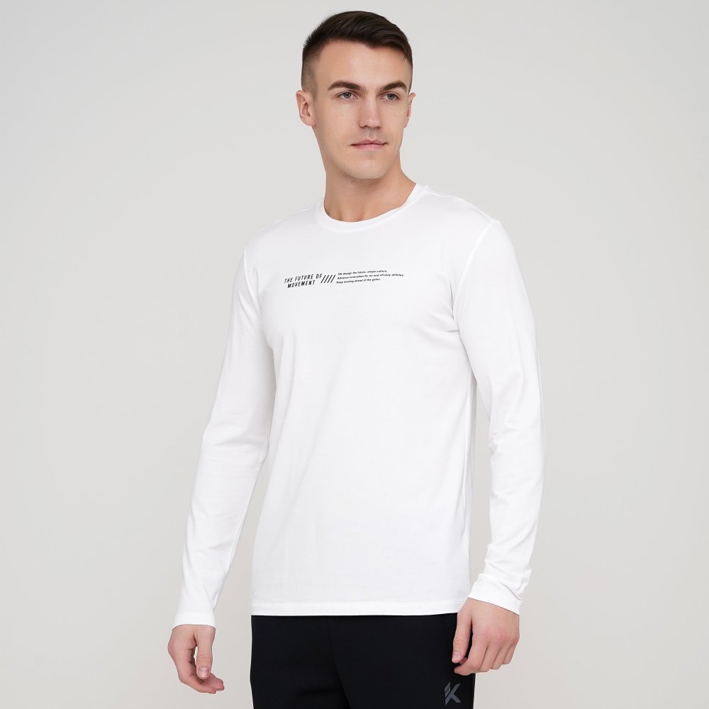 

Мужской лонгслив Anta Ls Tee Белый 48 (ant852117406-3)