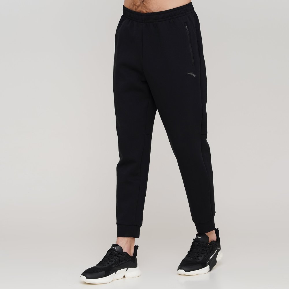 

Мужские спортивные штаны Anta Knit Track Pants Черный 52 (ant852115305-1)