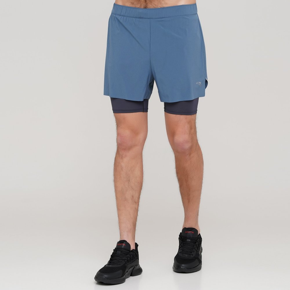 

Мужские шорты Anta Shorts Синий 50 (ant852115504-1)