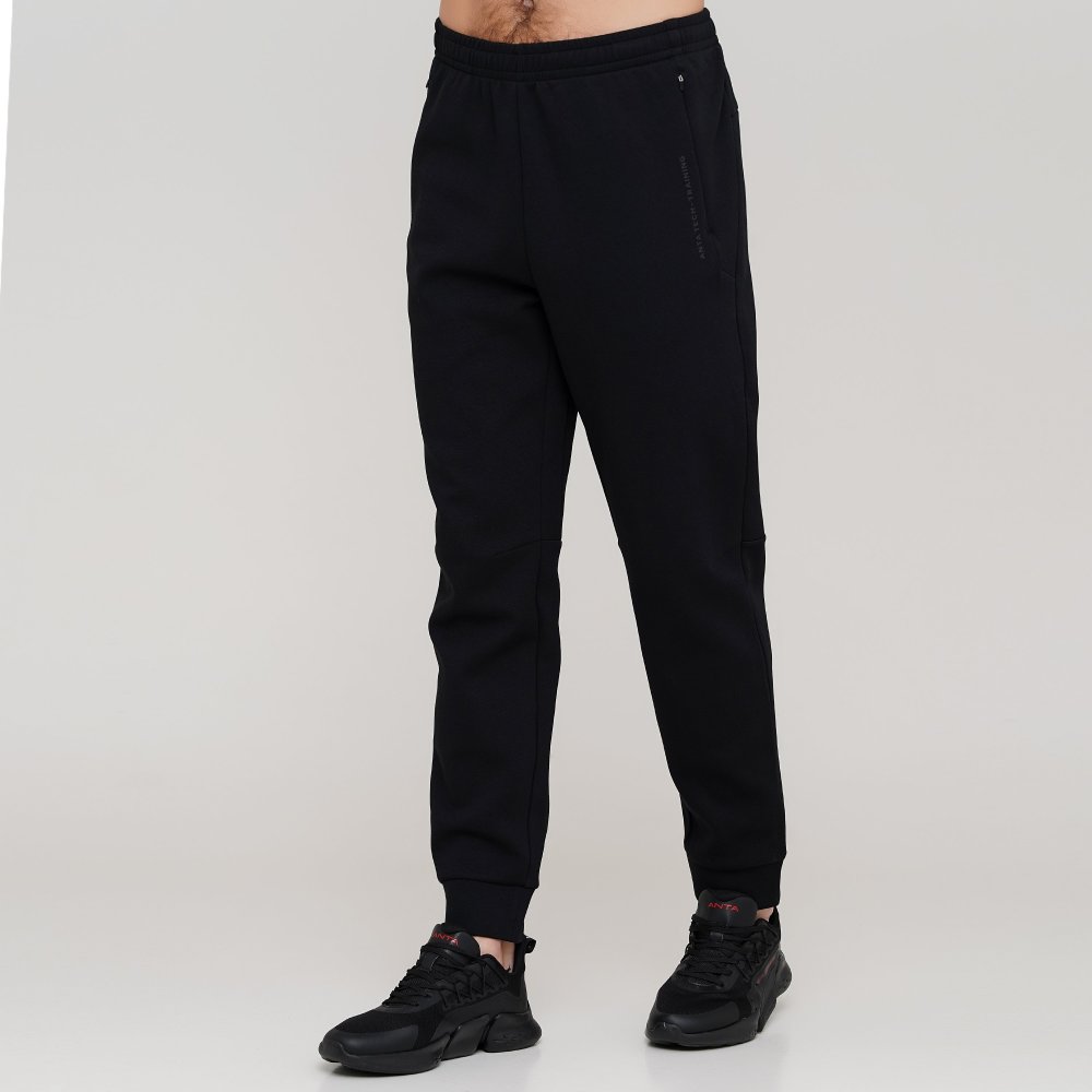 

Мужские спортивные штаны Anta Knit Track Pants Черный 50 (ant852117312-2)