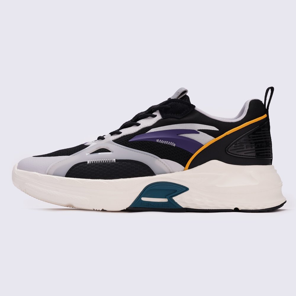 

Мужские кроссовки Anta Casual Shoes Черный + Серый + Синий 45 (ant812118812-3)