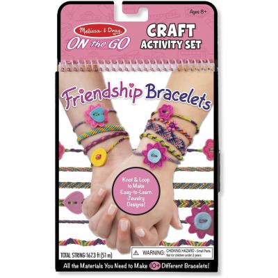 

Набор для творчества Melissa&Doug Мини-набор для творчества Браслеты-фенички (MD9422)