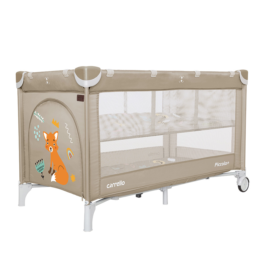 

Манеж CARRELLO Piccolo+ CRL-9201/2 Sand Beige со вторым дном