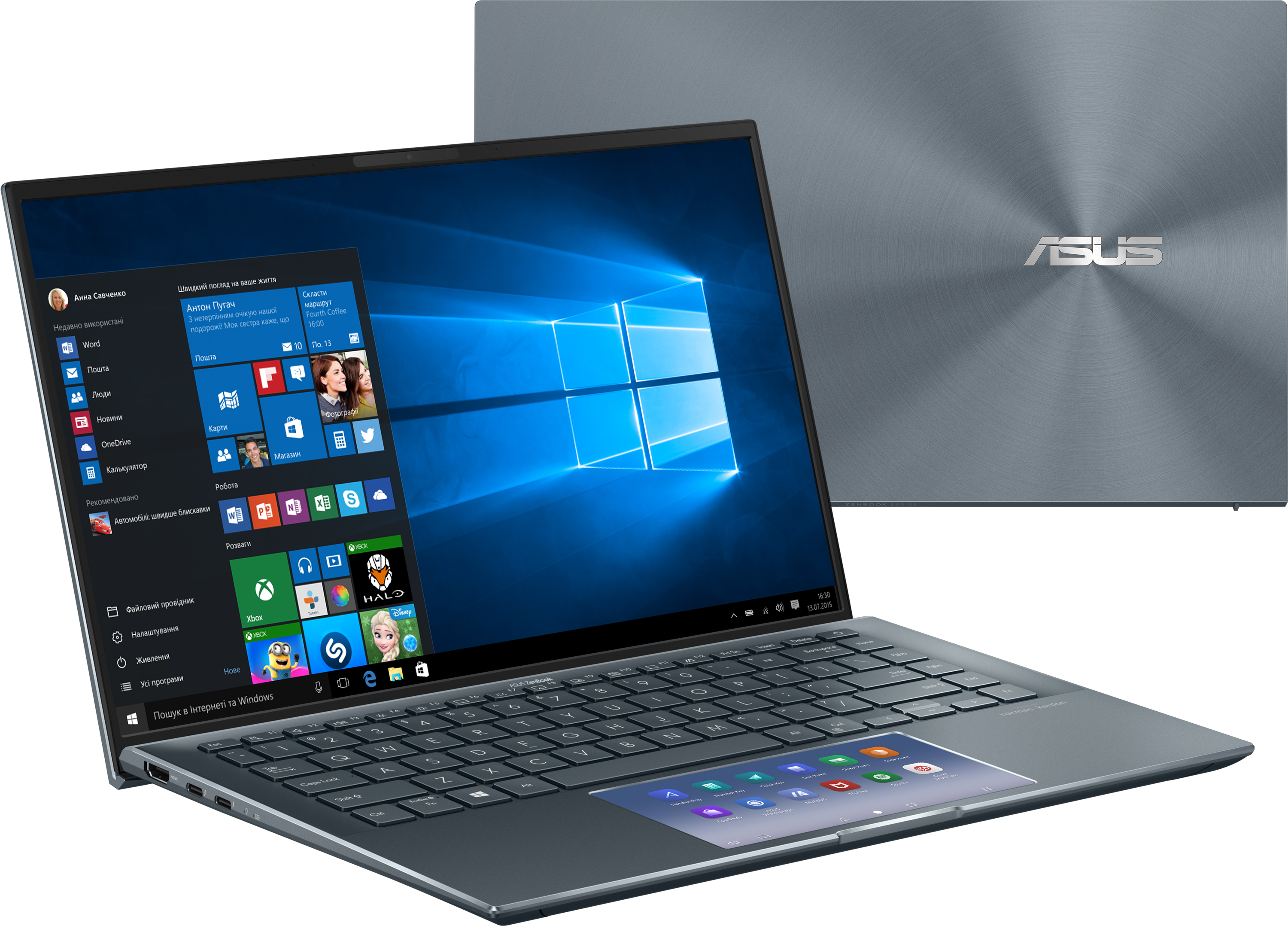 

Ноутбук Asus ZenBook 14 UX435EG-A5038T (90NB0SI1-M01730) Pine Grey