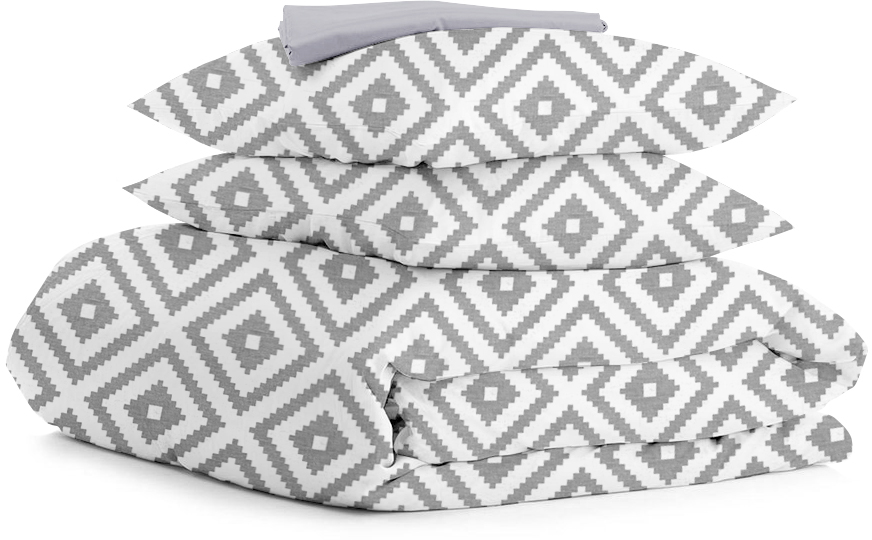 

Комплект постельного белья Cosas 160х220 (OrnamentGrey_El-Grey_160)