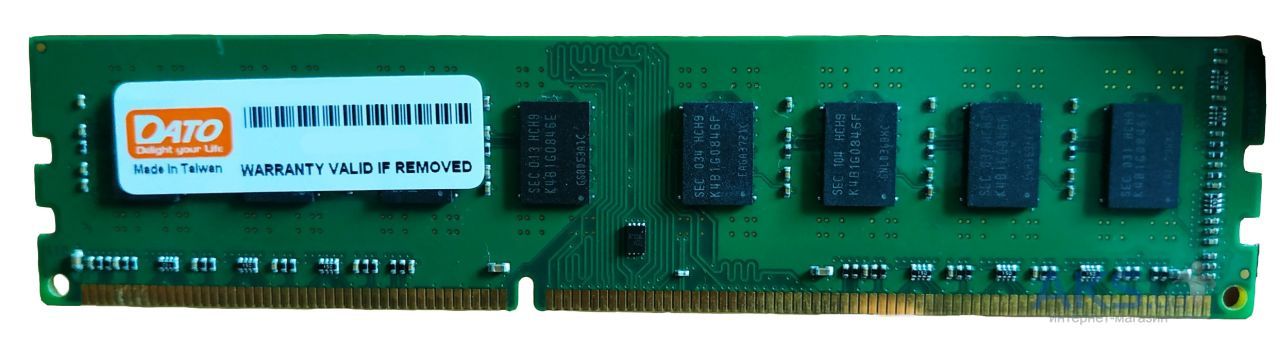 

Оперативна пам'ять DATO DDR4 8GB 2666 MHz DIMM Black (DT8G-2666)