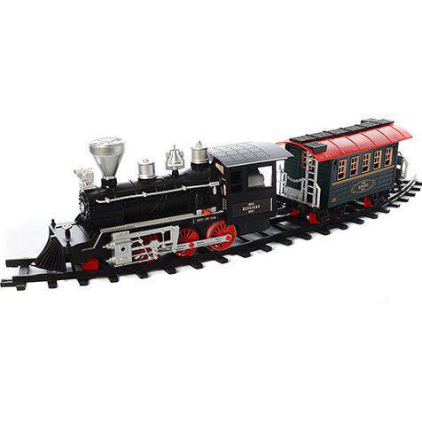 

Железная дорога Limo Toy 701829 R/ YY 125 Эра паровозов 420 см дым световые и звуковые эффекты (701829_int)