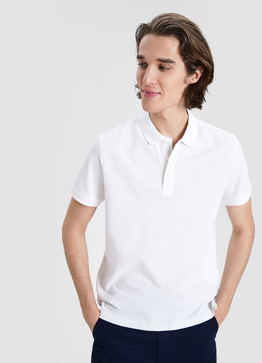 

Поло O'STIN Casual MT6W1400XL XL Белое