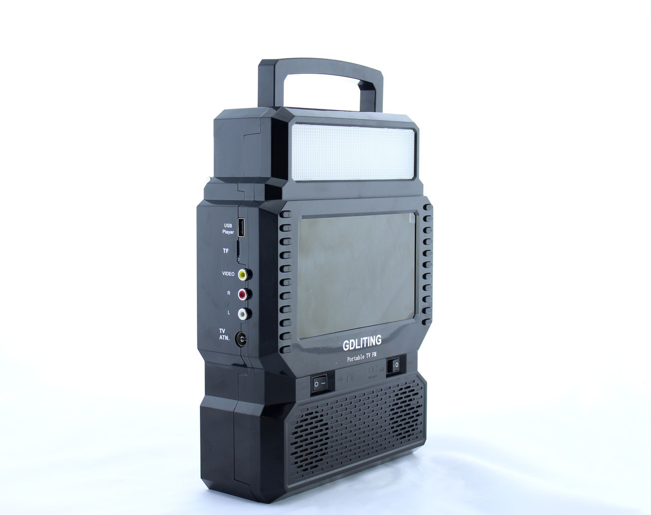 

Фонарь с радиоприемником, телевизором и солнечной панелью GD 8086 (TRS97)