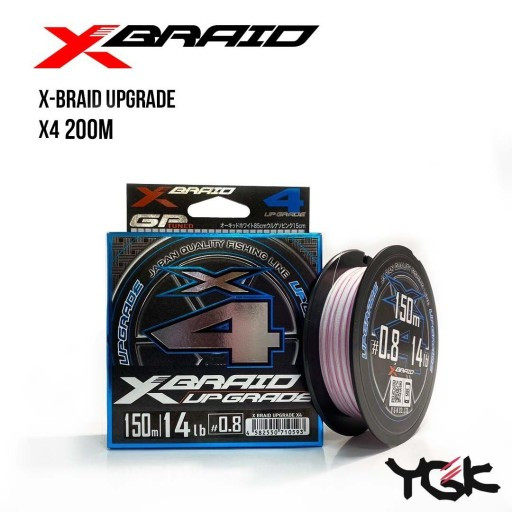 

Шнур плетеный YGK X-Braid Upgrade X4 200m 1.0 (18lb / 8.17kg) (134875)