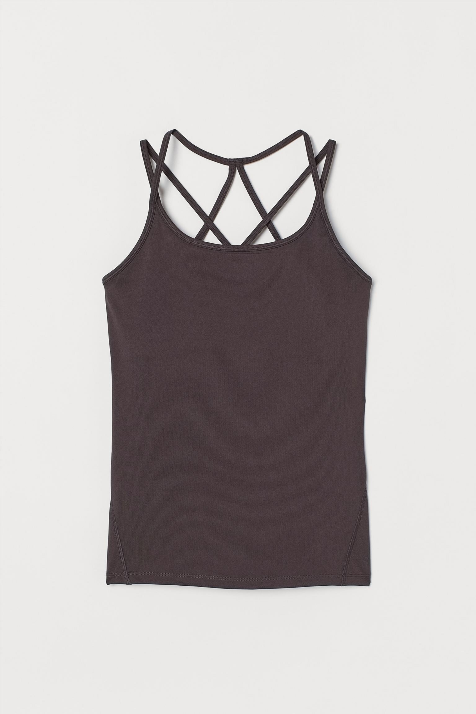 

Майка спортивная H&M 2210-7599090 M Коричневая
