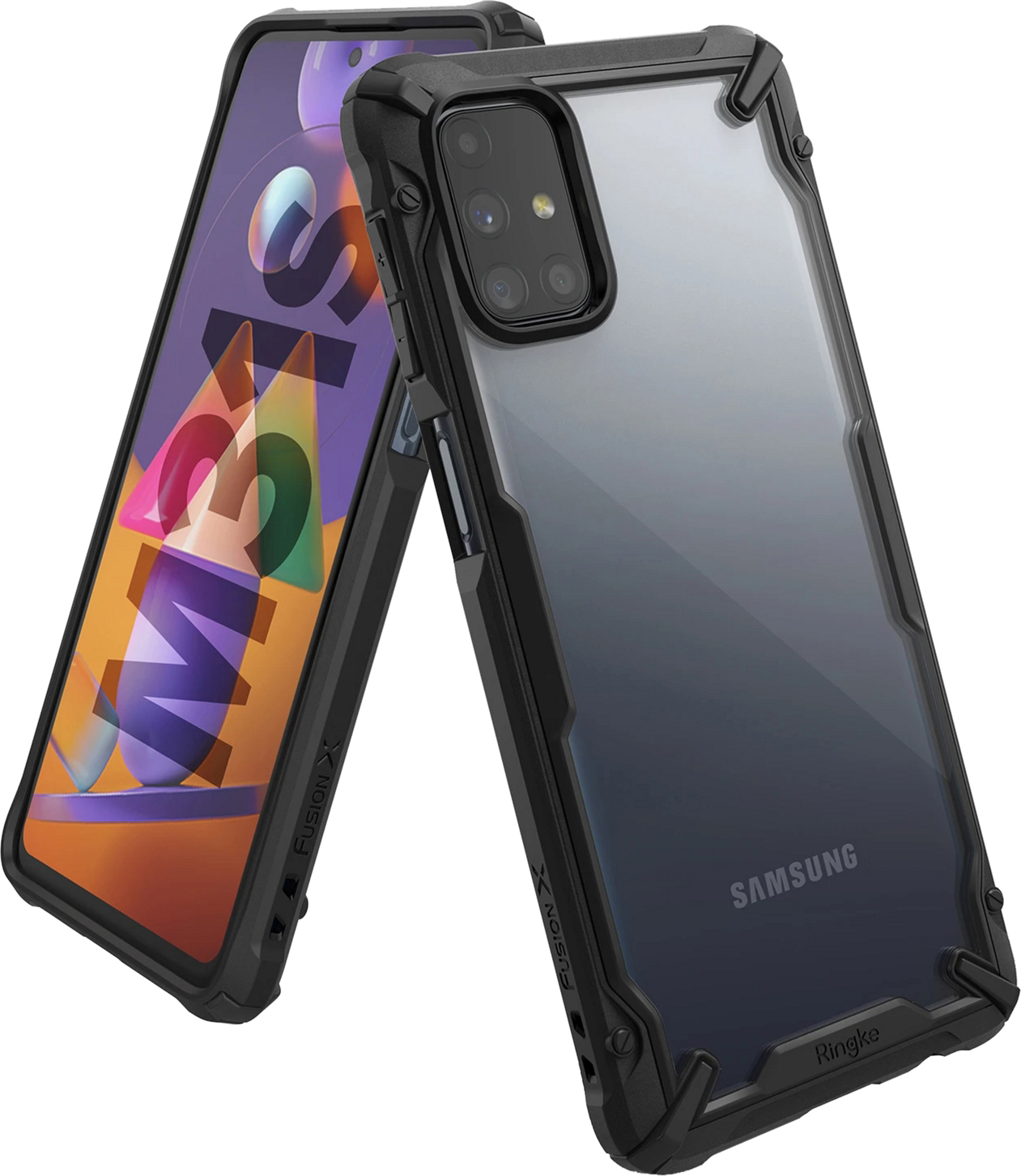 

Панель Ringke Fusion X для Samsung Galaxy M31s Black