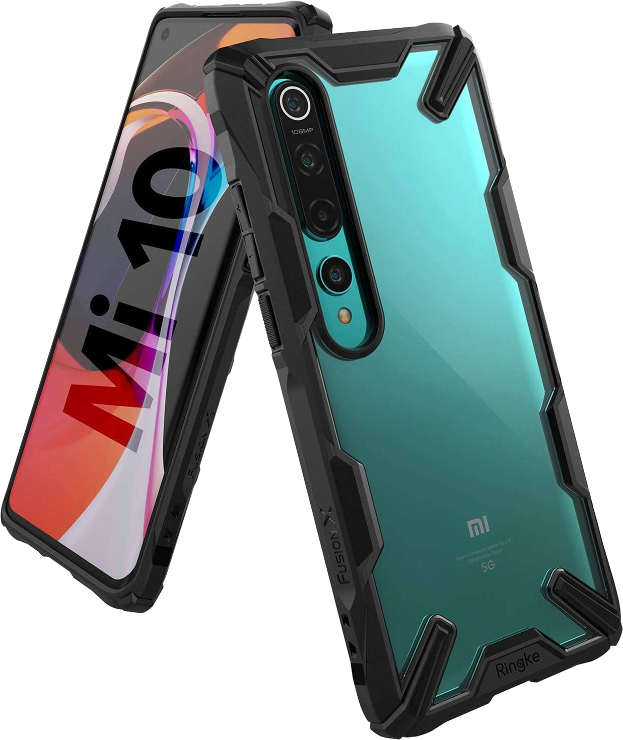 

Панель Ringke Fusion X для Xiaomi Mi 10/Mi 10 Pro Black