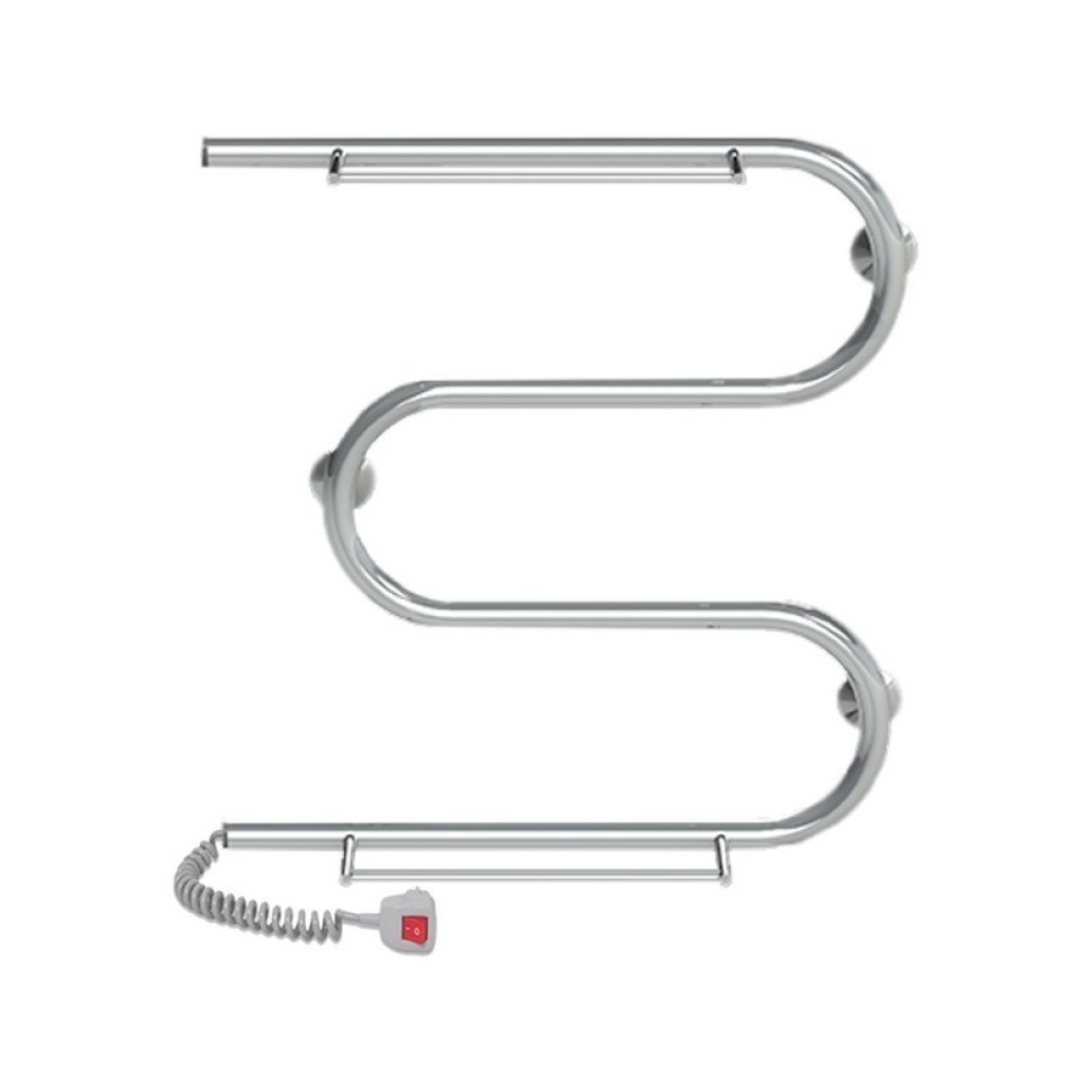 

Полотенцесушитель электрический Lidz Snake shelf (CRM) 500x500 LE с полкой
