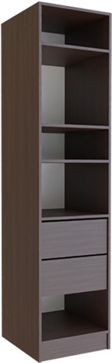 

Корпус (без двери) на шкаф распашной DC BIG 450х550 мм (полки/ящики) Венге магия