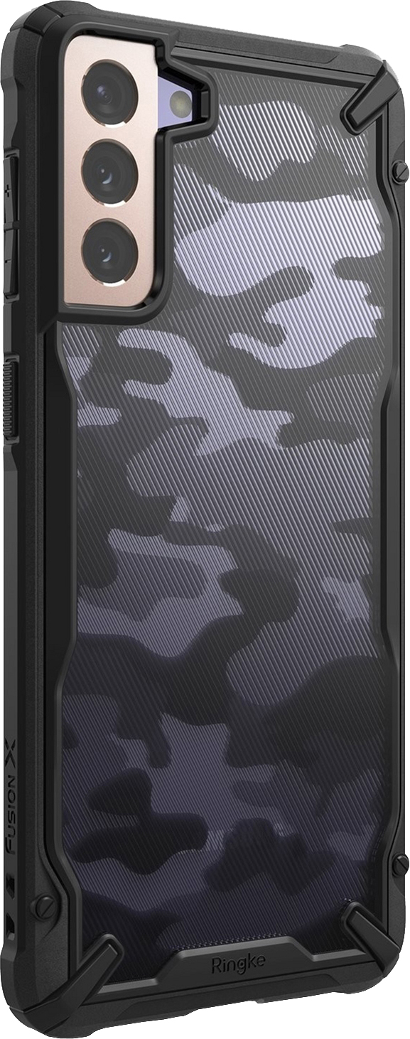 

Панель Ringke Fusion X Design для Samsung Galaxy S21 Camo Black