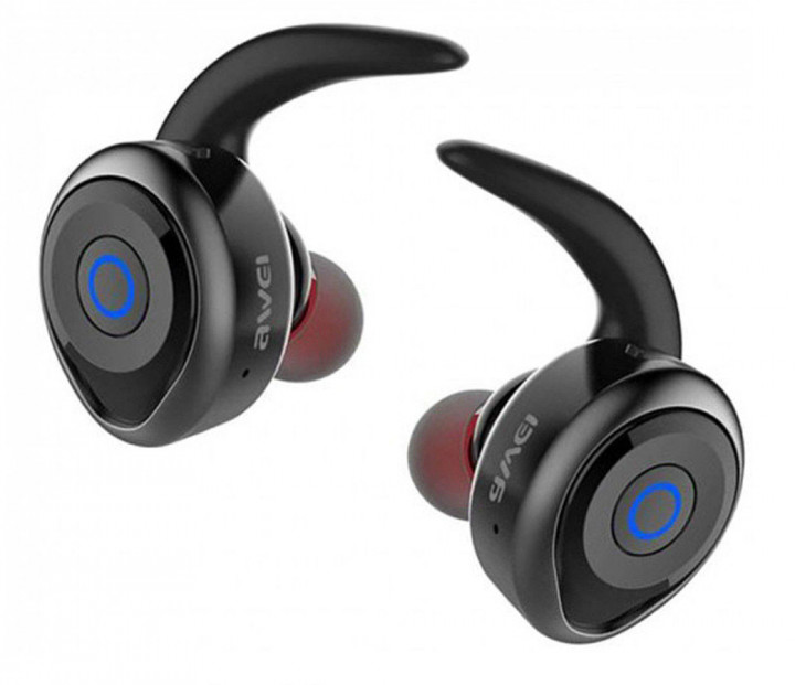 

Bluetooth стереогарнитура Awei T1 Black (TRS455)