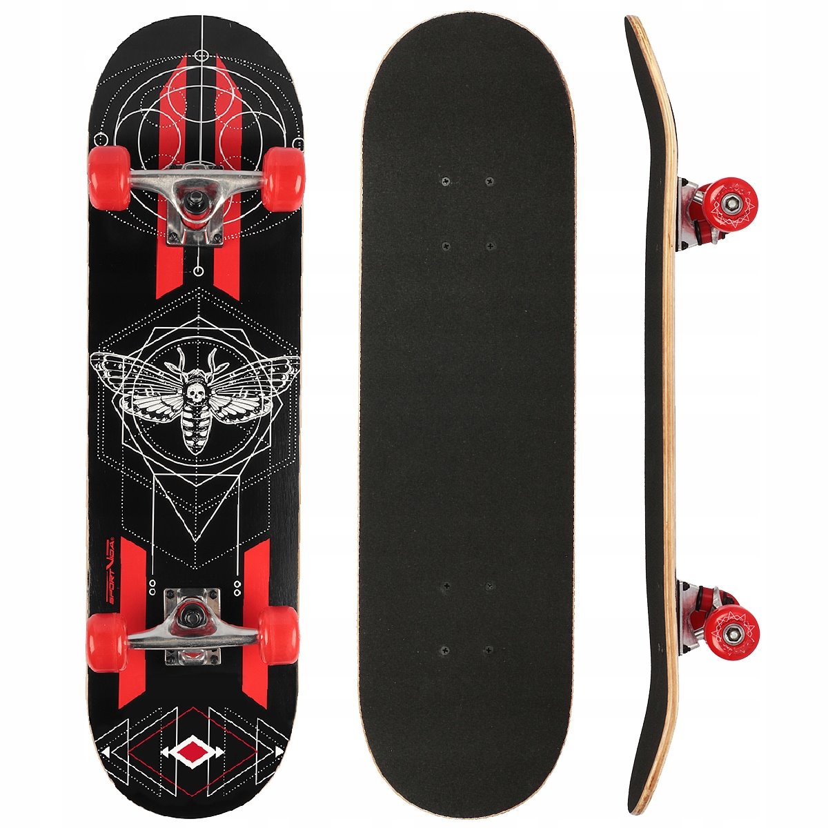 

Скейтборд SportVida Dark Fly SV-RD0002