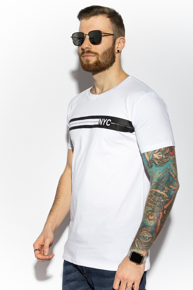 

Футболка с принтом Time of Style 85F291  Белый, Футболка с принтом Time of Style 85F291 M Белый