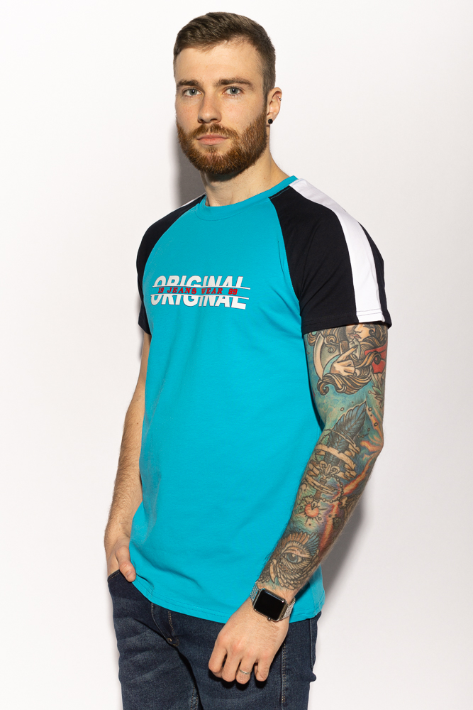 

Футболка мужская Time of Style 85F359  Голубой, Футболка мужская Time of Style 85F359 XL Голубой