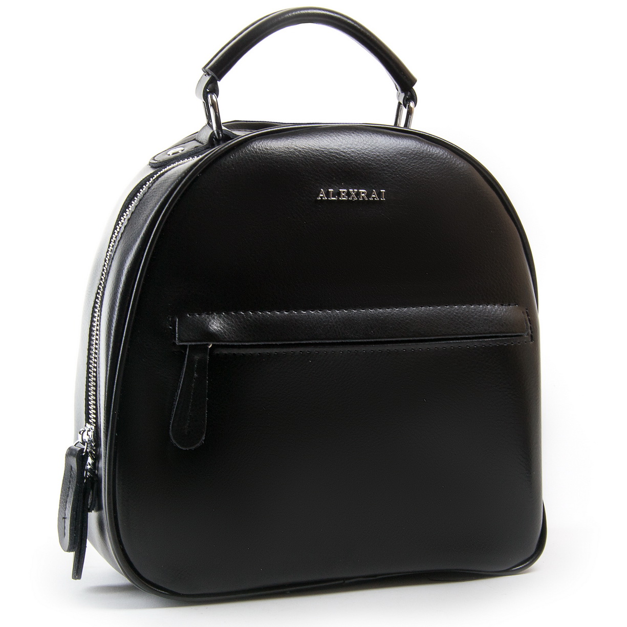 

Женский рюкзак из натуральной кожи ALEX RAI PD 8715 черный