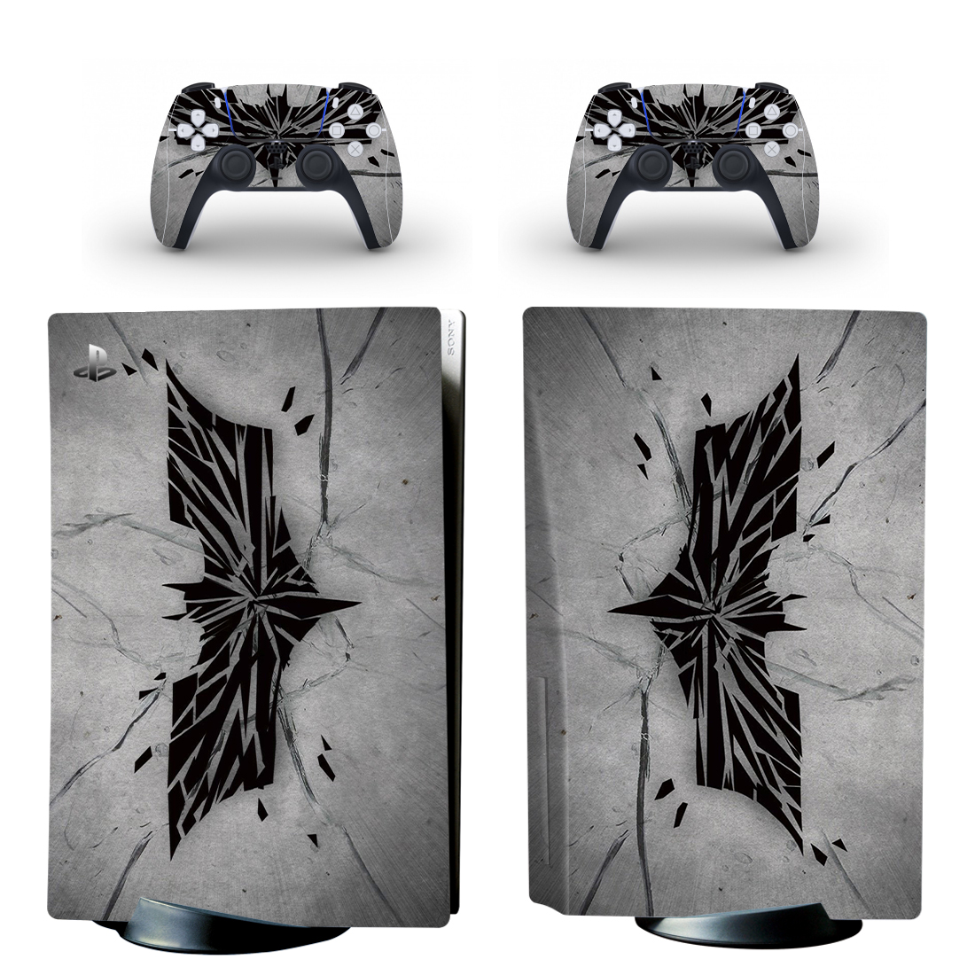 

Виниловые наклейки на PS5 Disk Drive version и геймпад DualSense Batman Sony PlayStation 5 игровая консоль Skin (PV5068)