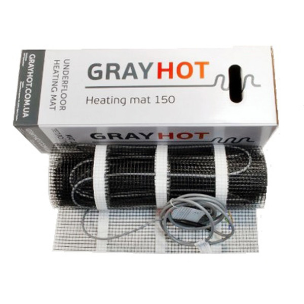 

Нагревательный мат GrayHot 150 Вт/м² 0.9