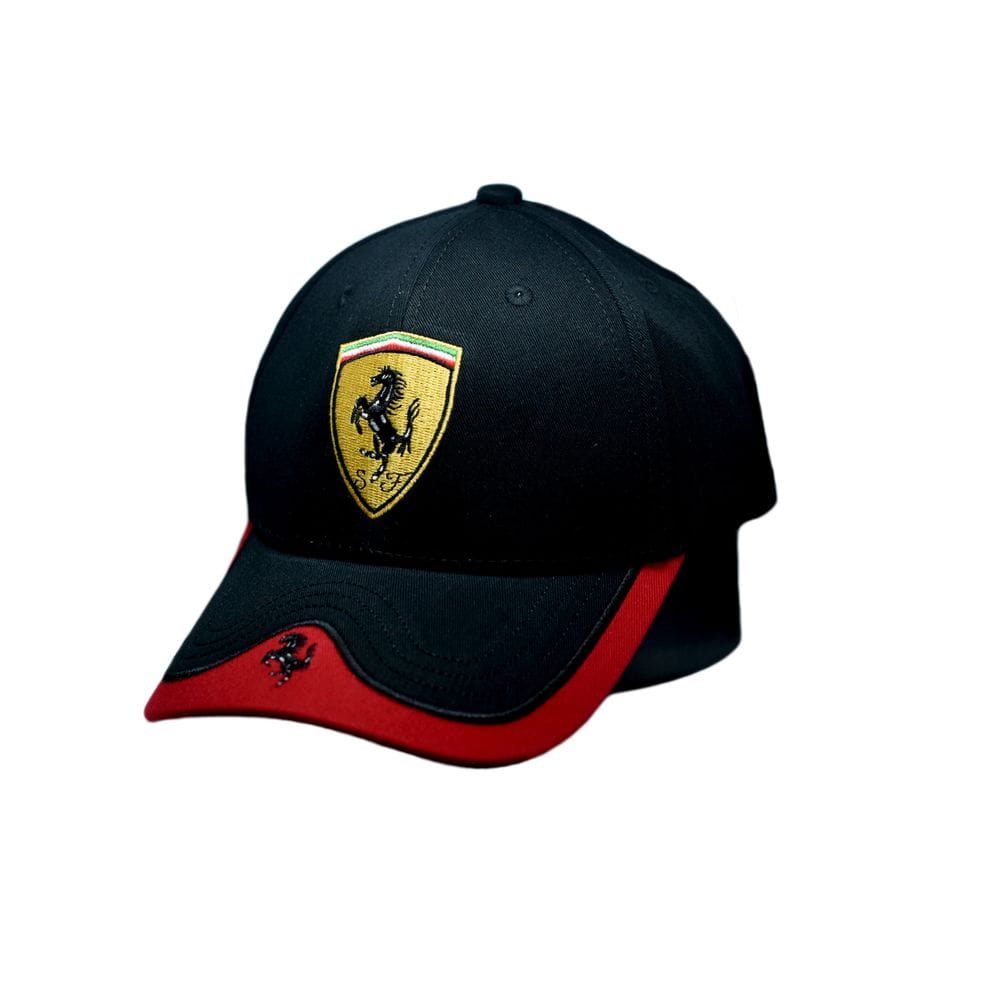 

Кепка Sport Line c автомобильным логотипом Ferrari чёрная (S 0919-466)