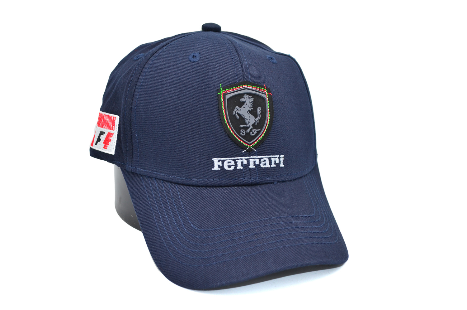 

Кепка Sport Line c автомобильным логотипом Ferrari темно-синяя (31804-35)