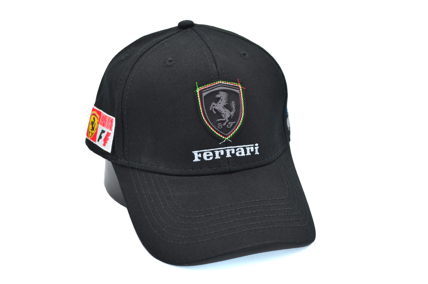 

Кепка Sport Line c автомобильным логотипом Ferrari чёрная (31804-33)