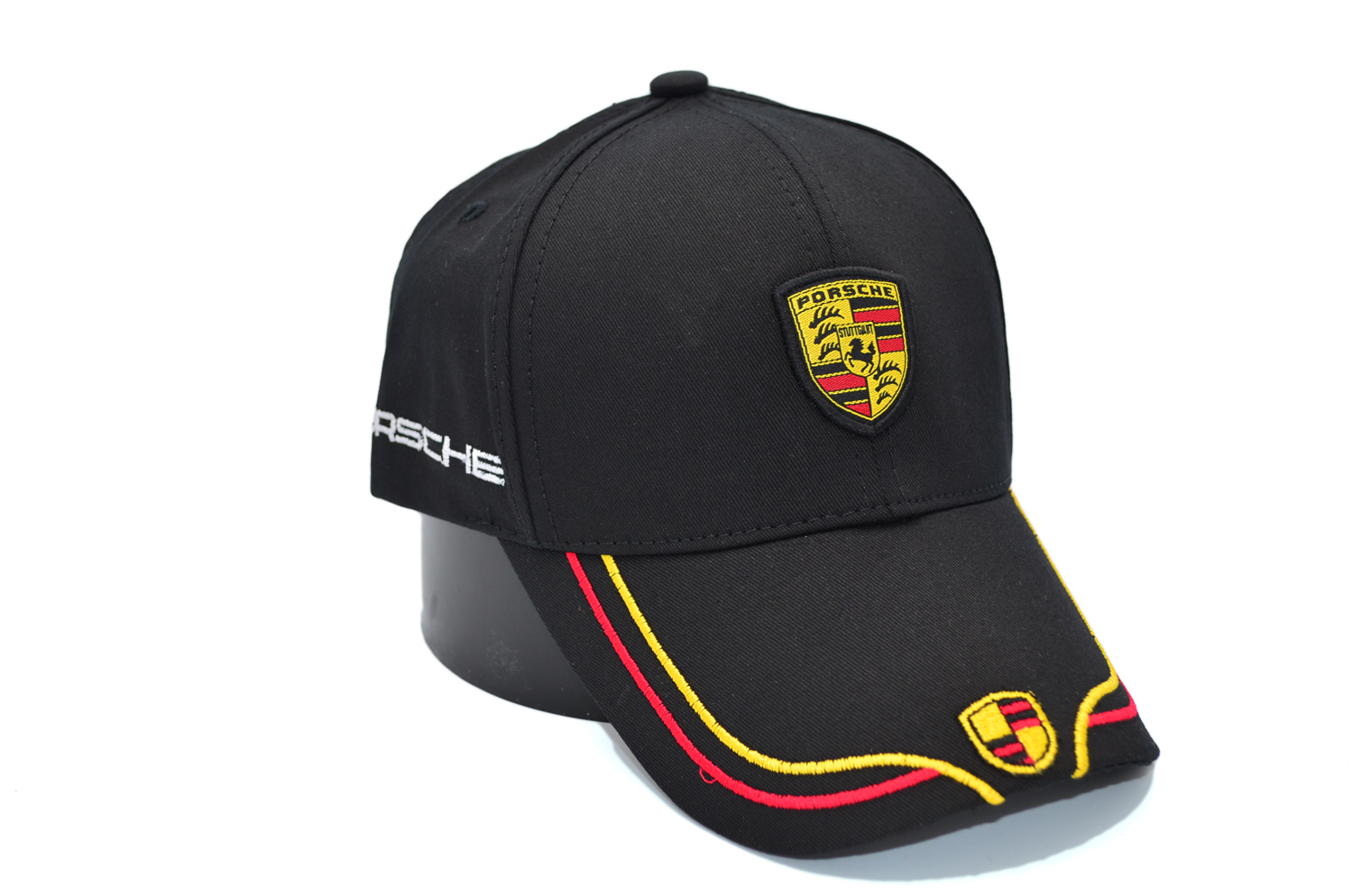 

Кепка Fang c автомобильным логотипом Porsche 56-58 см чёрная (F 0919-485)