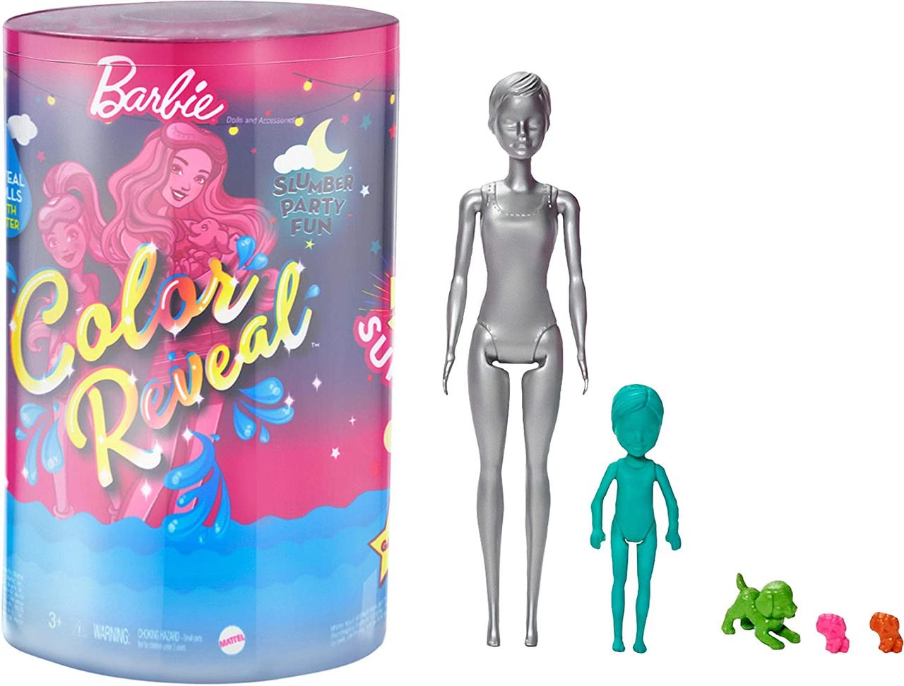 

Игровой набор Барби Цветной Сюрприз Barbie Color Reveal Set with 50+ Surprises